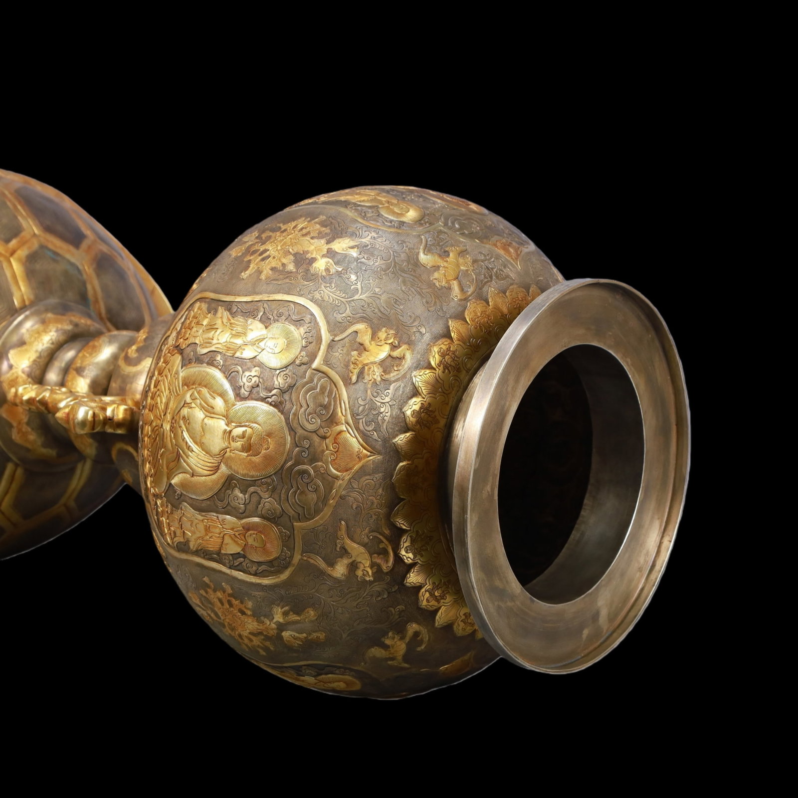 A Exquisite Gilt Silver Turtle-Form Censer - 11