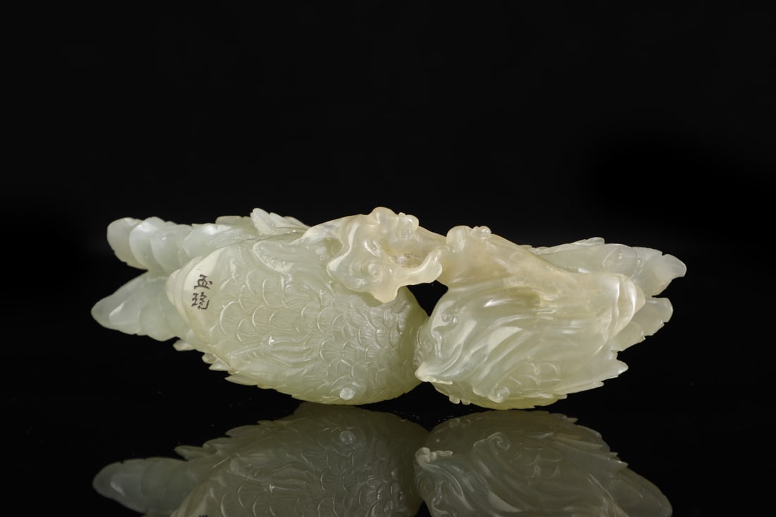 An Exquisite Crystal Goose Ornament - 10