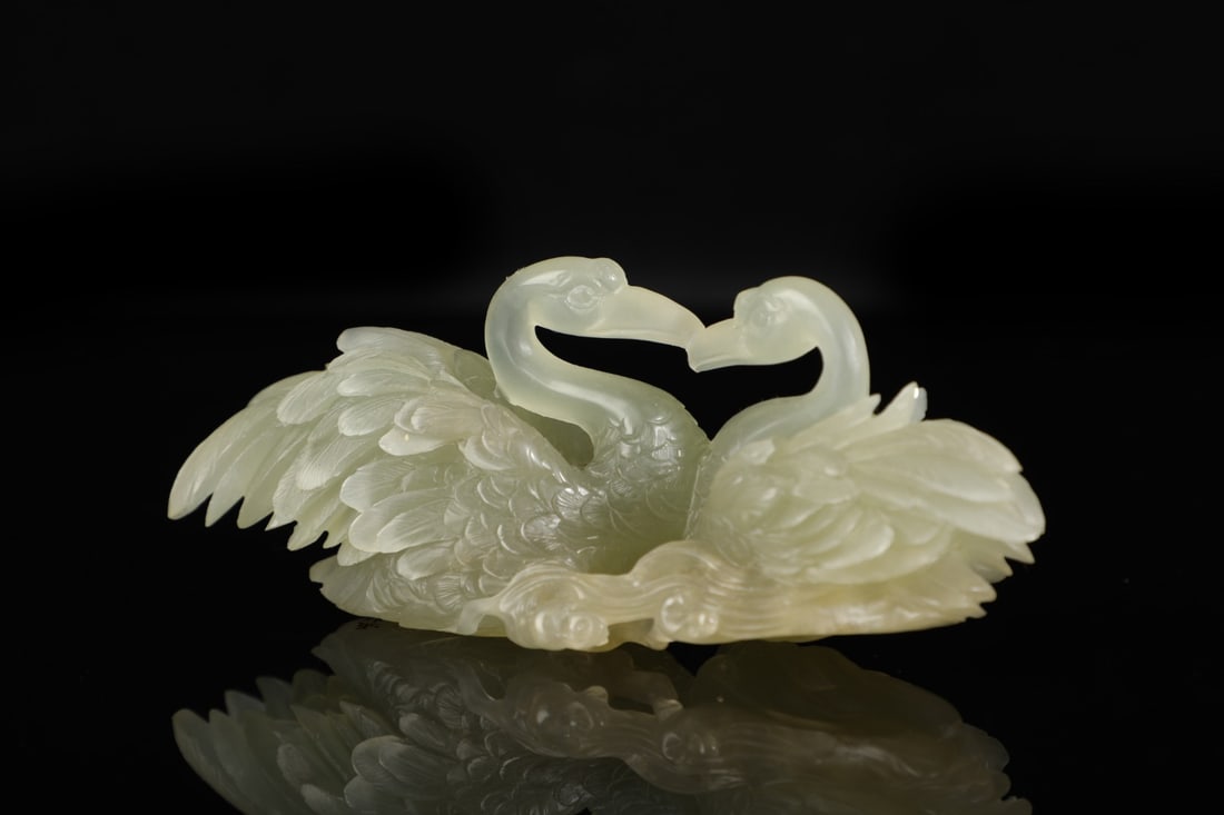 An Exquisite Crystal Goose Ornament - 4