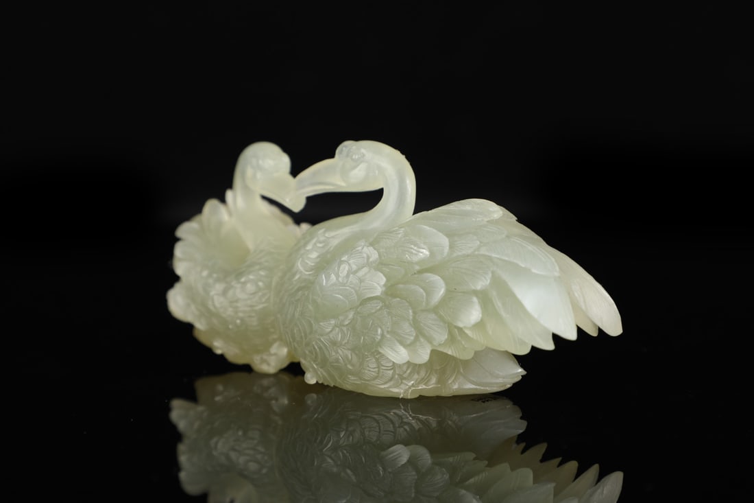 An Exquisite Crystal Goose Ornament - 5