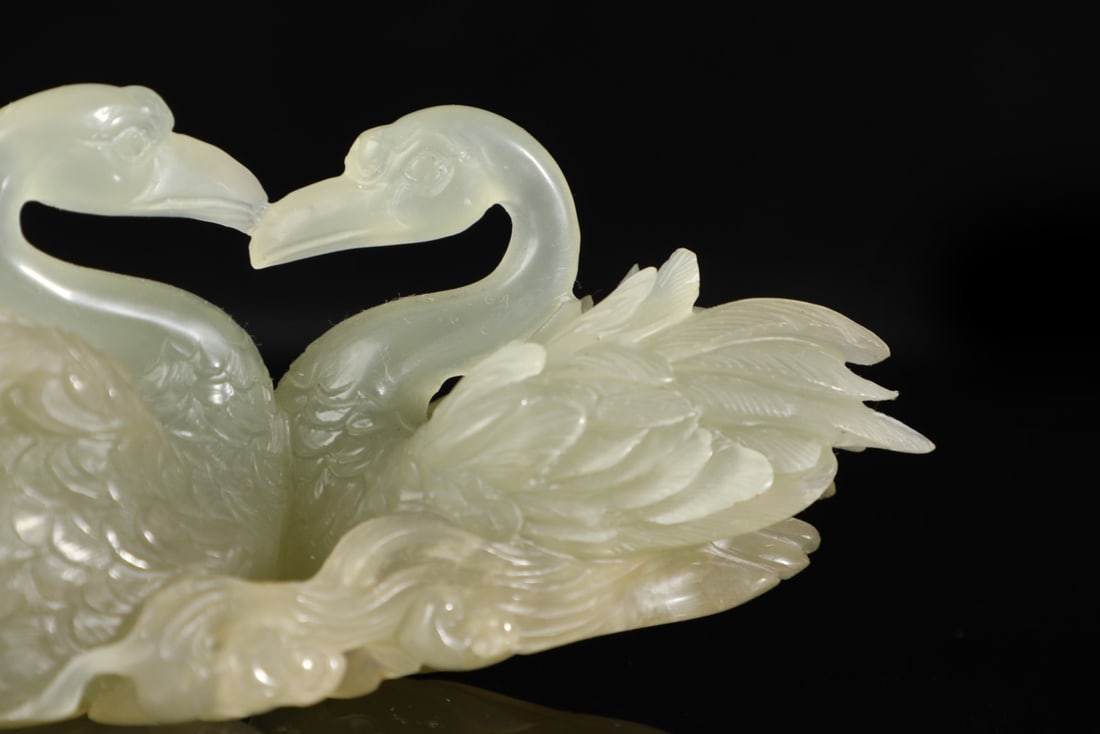 An Exquisite Crystal Goose Ornament - 7