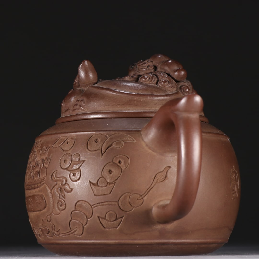 An Exquisite Purple Sands Teapot - 4