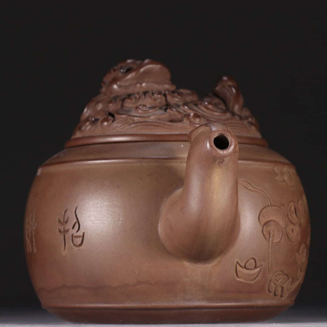 An Exquisite Purple Sands Teapot - 7