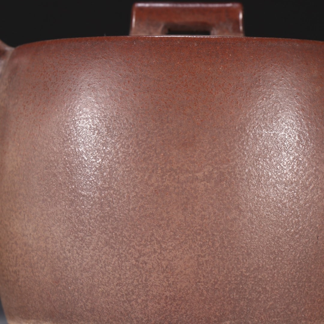 An Exquisite Purple Sands Flower Pattern Teapot - 5