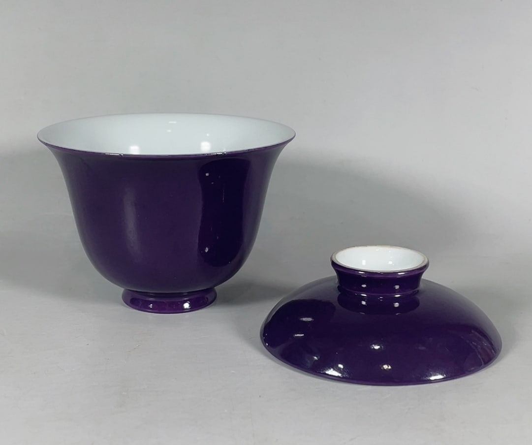 An Exquisite Purple Glazed Bowl - 2