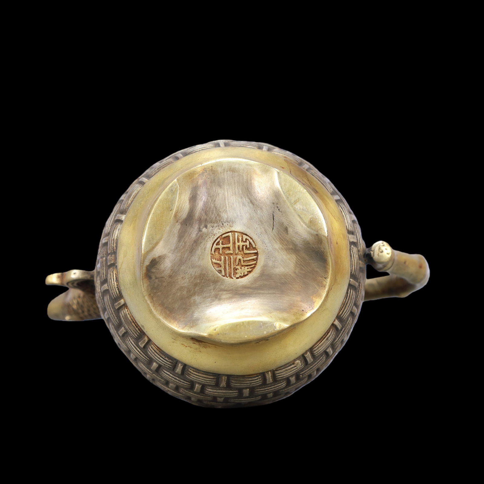 A Exquisite Gilt Silver Seawater Pattern Fish Pattern Ewer - 9