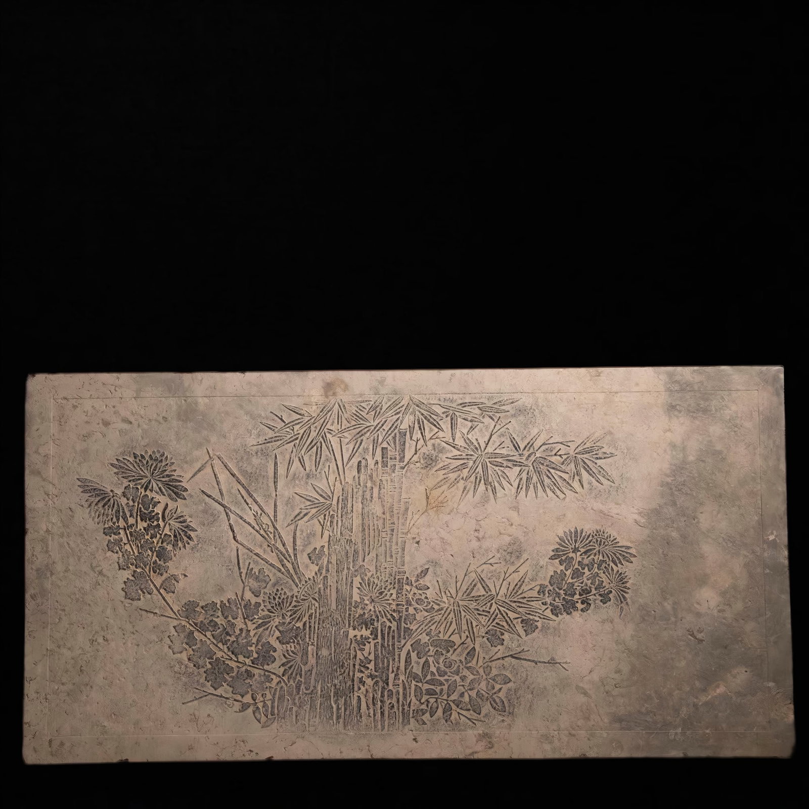 A Qing Dynasty relief stone slab - 2