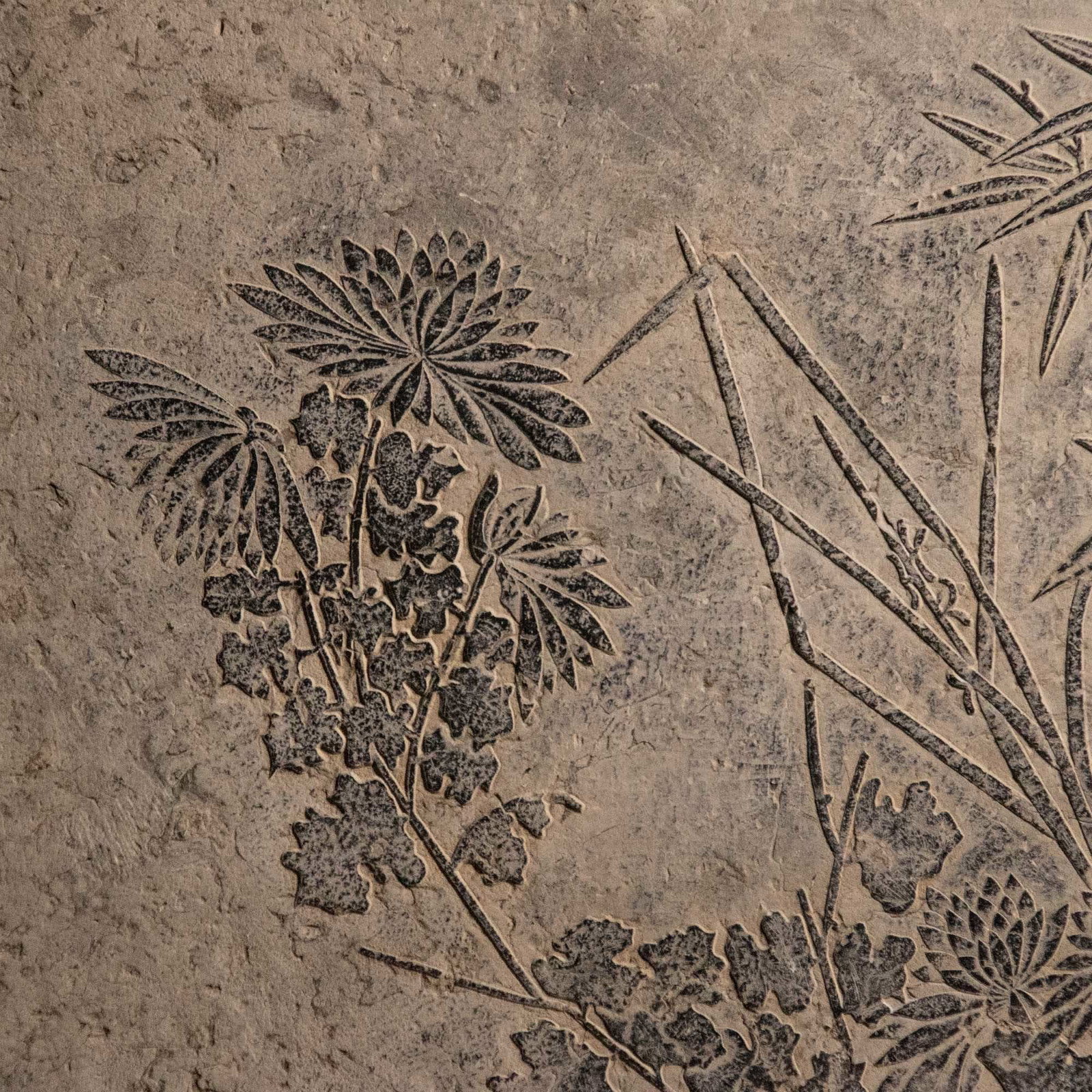 A Qing Dynasty relief stone slab - 5
