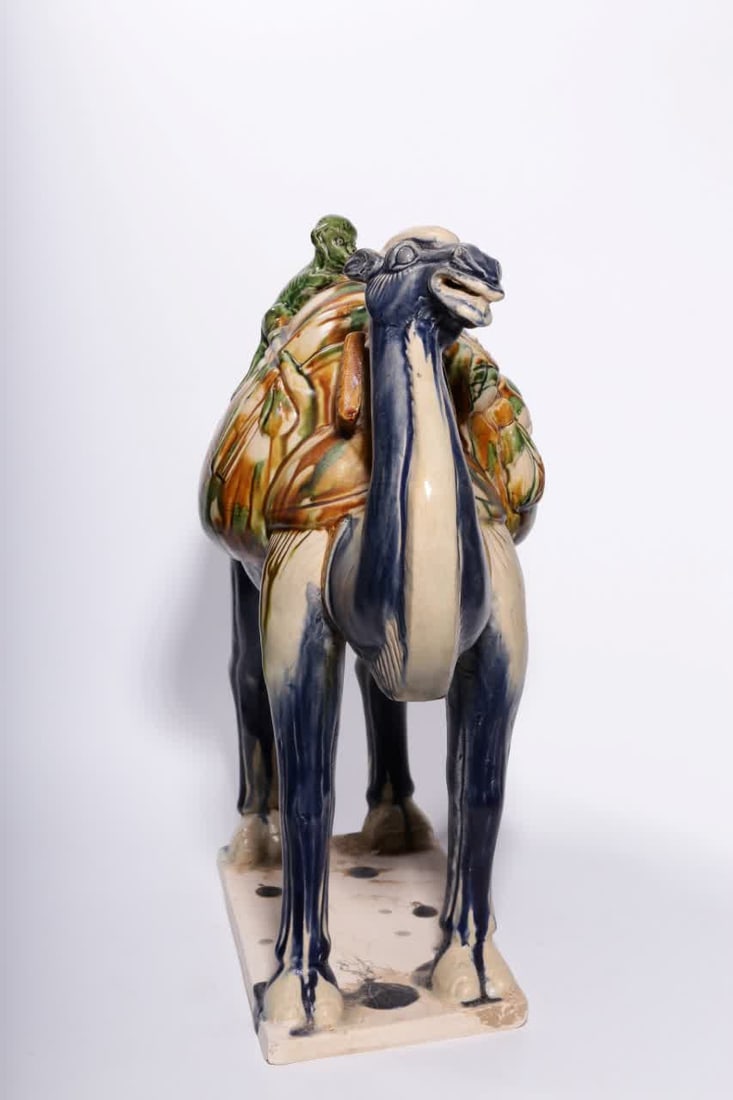 A Tang Dynasty three-colored camel ornament - 5