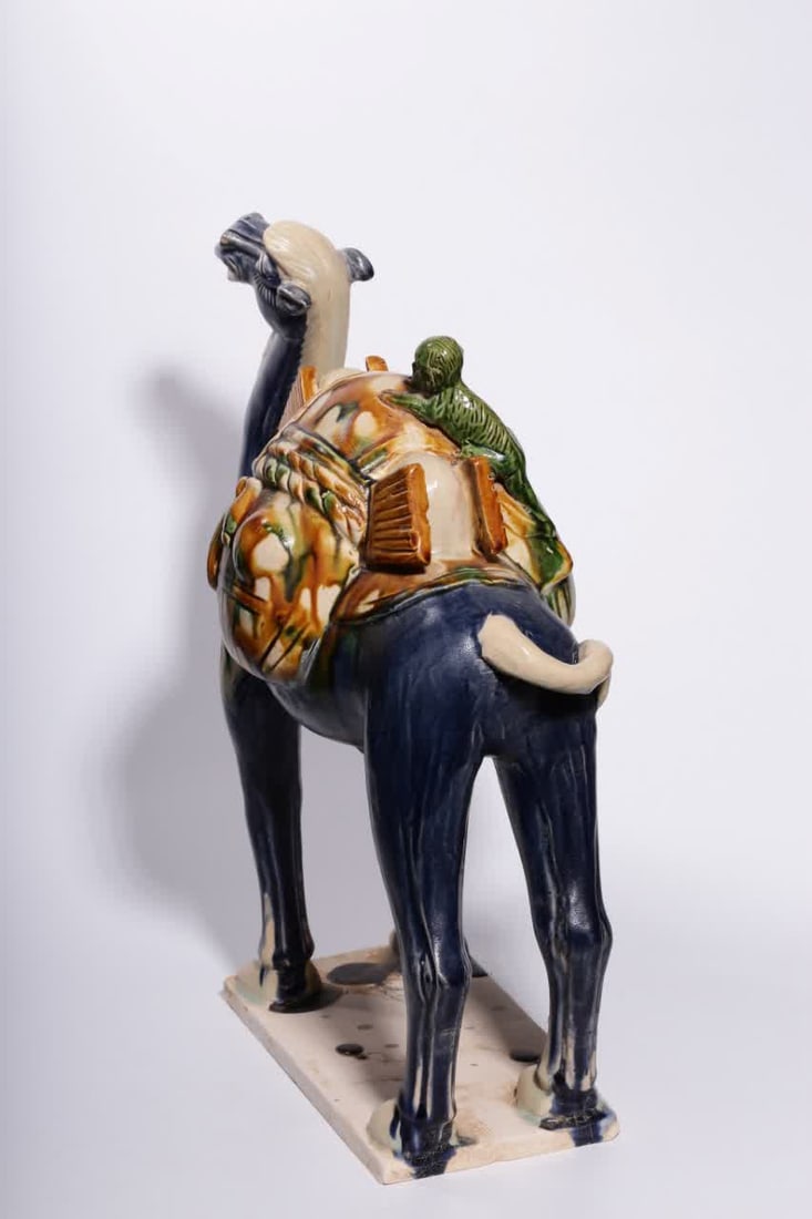 A Tang Dynasty three-colored camel ornament - 6