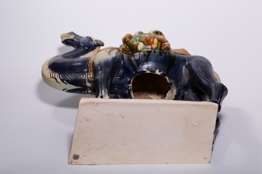 A Tang Dynasty three-colored camel ornament - 8