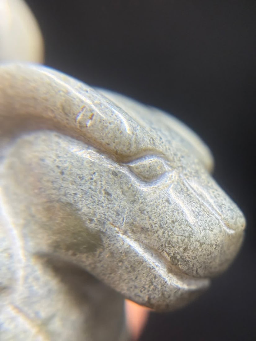 A Han Dynasty jade sheep - 6