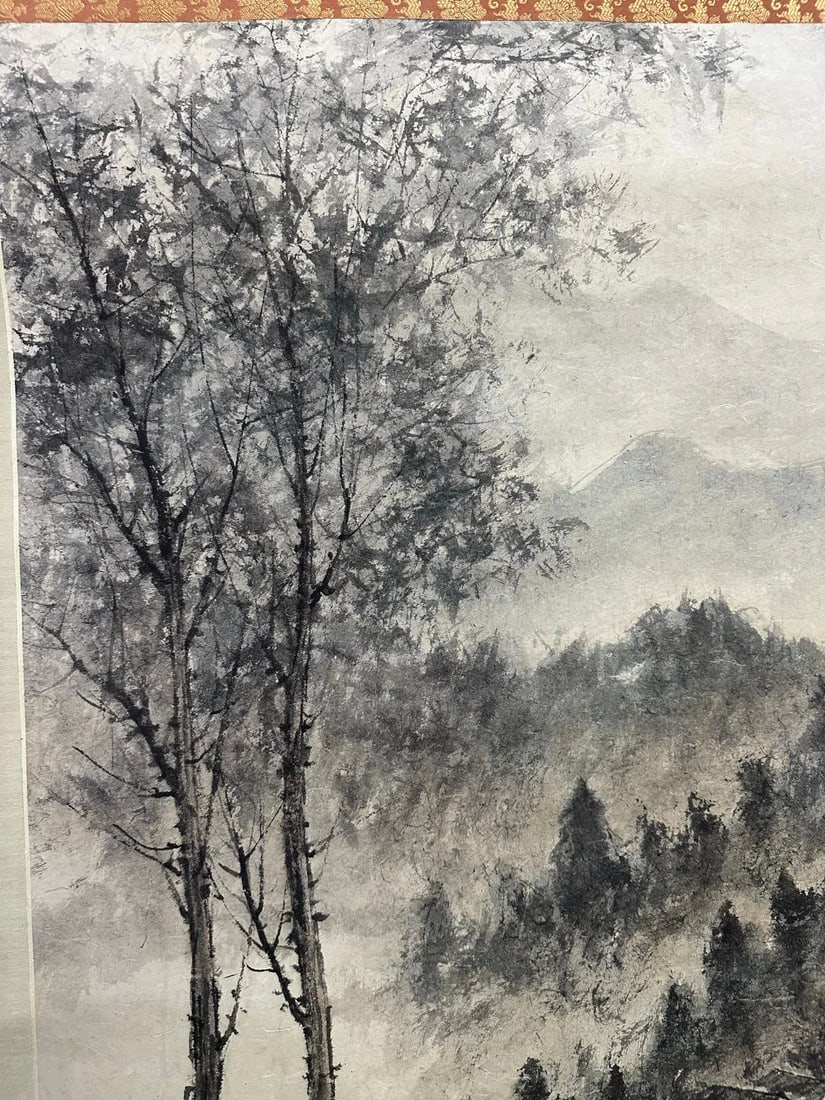 A landscape painting by Fu Baoshi - 4