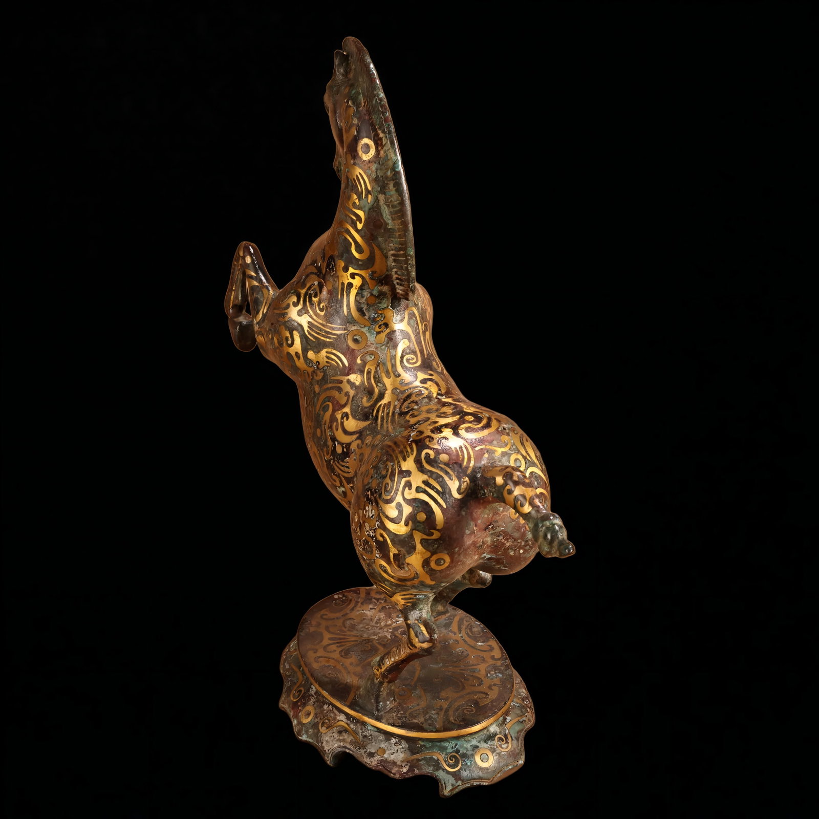 A Han bronze Cuo Jin horse - 6