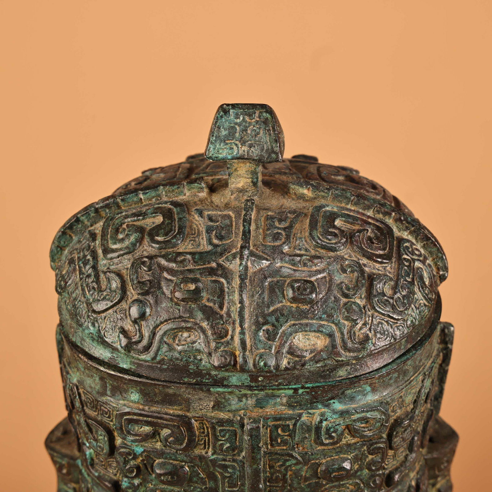 A Warring States bronze vessel - 4