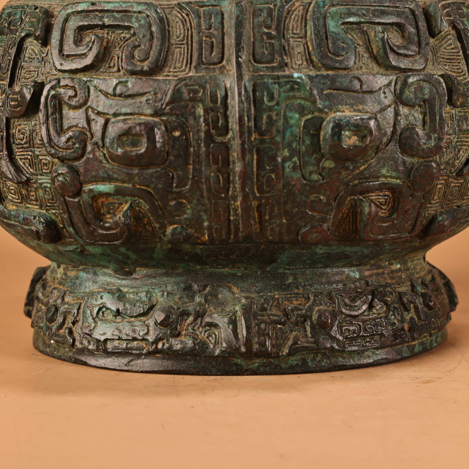 A Warring States bronze vessel - 7