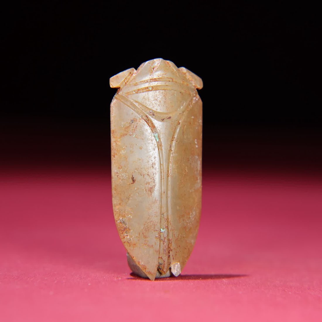 A Han Dynasty jade cicada - 7