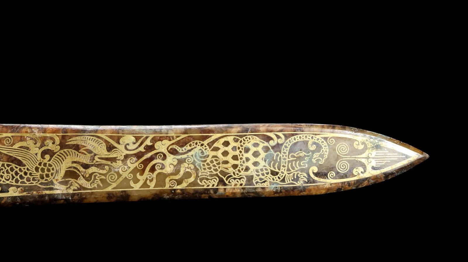 A Han Dynasty jade sword - 4