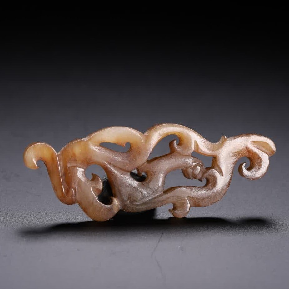 An ancient jade wall of the Ming Dynasty (1 of 9)