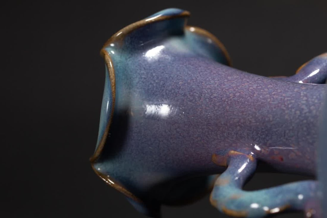 A Song Jun kiln goblet - 7