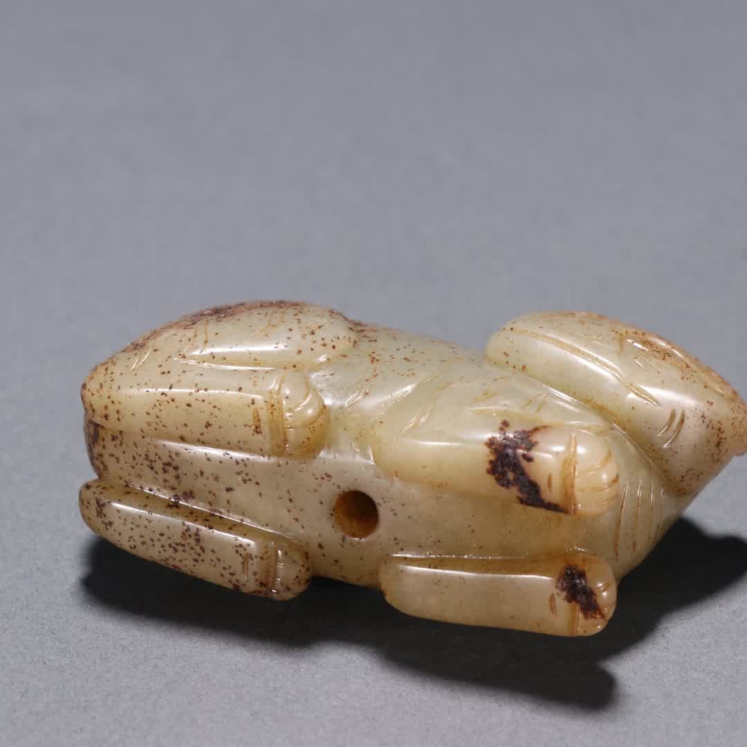 A Ming Dynasty Hetian jade tiger - 9