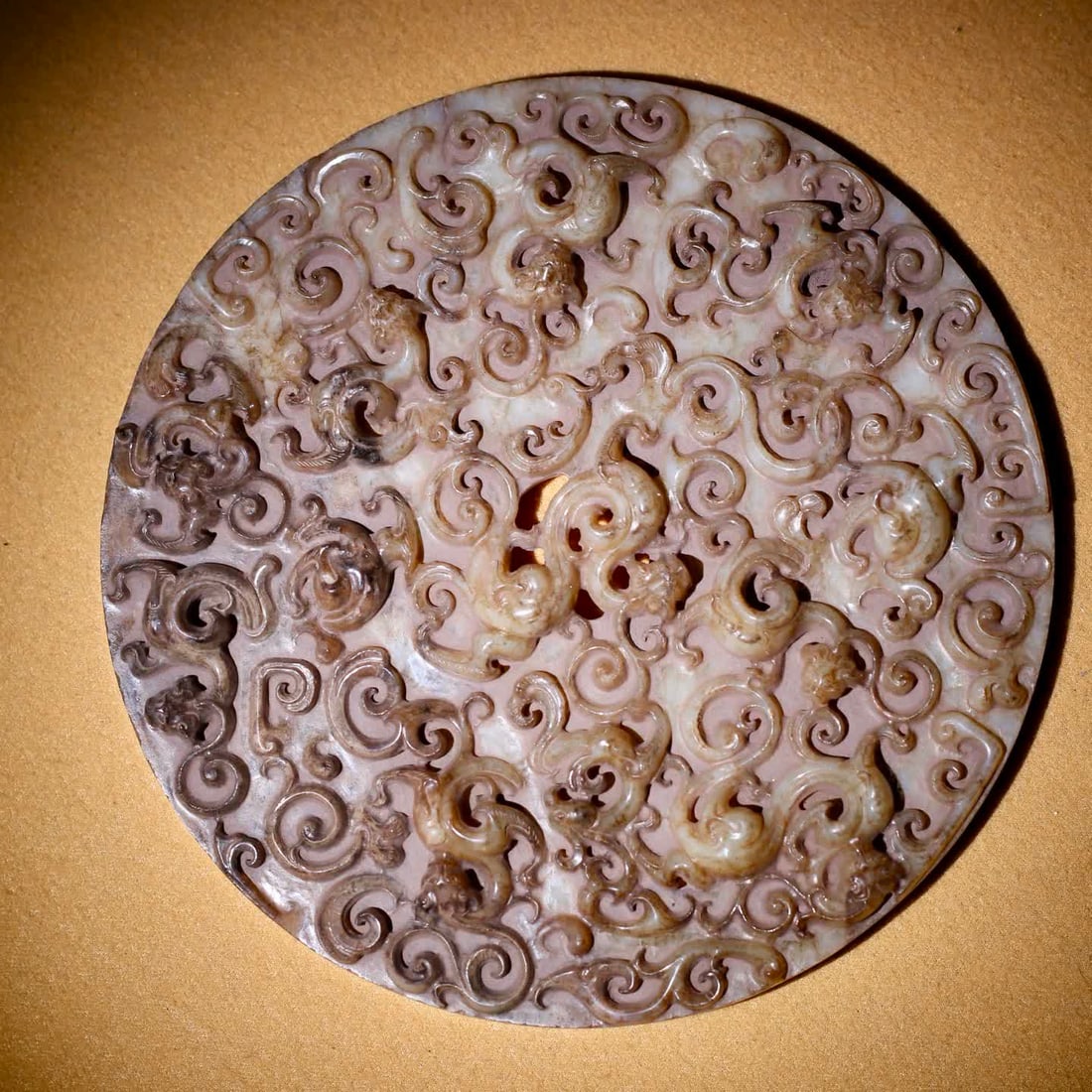 A Han Dynasty Nine Dragon Jade - 5