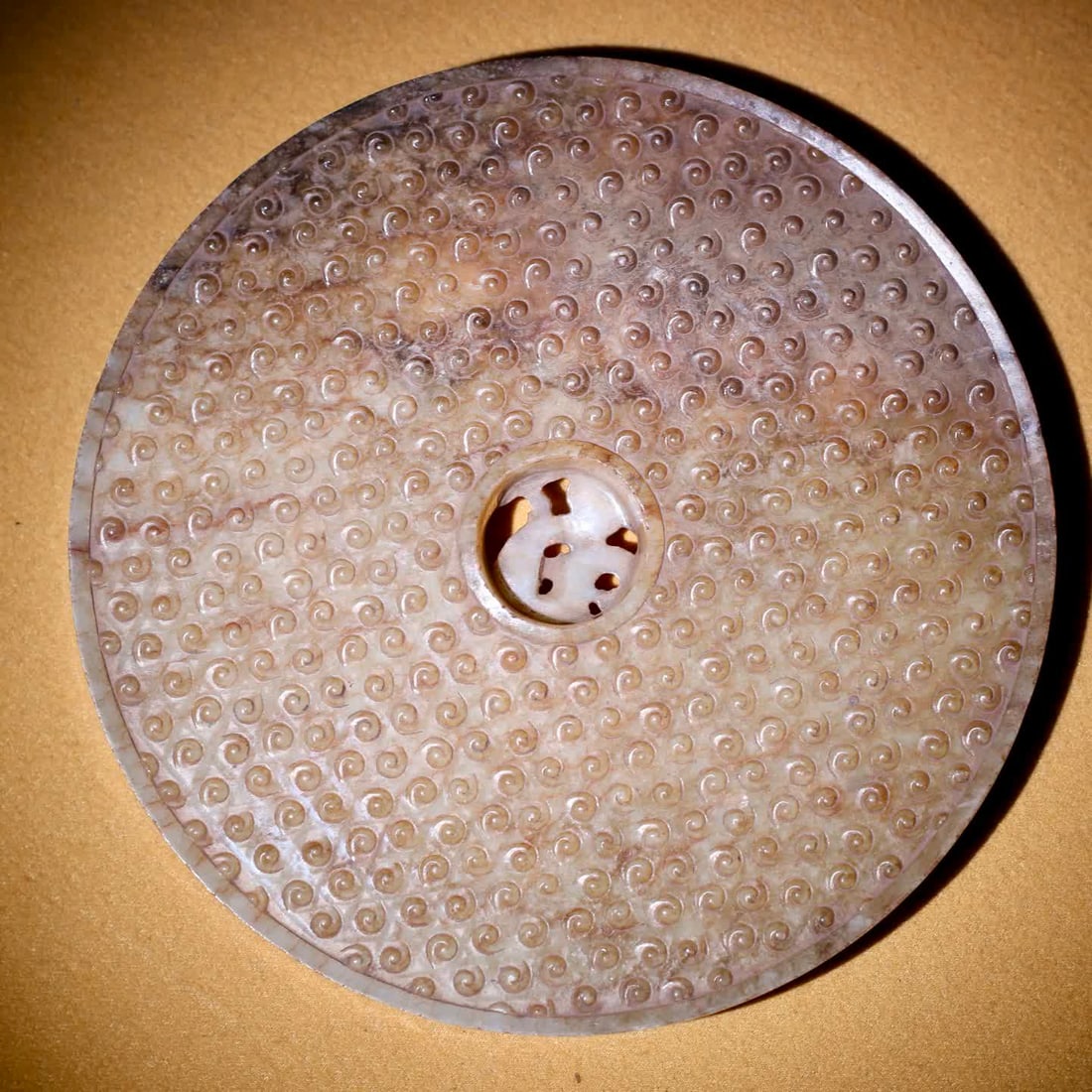 A Han Dynasty Nine Dragon Jade - 9