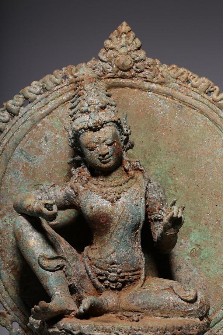 A 12th-century bronze station statue - 2