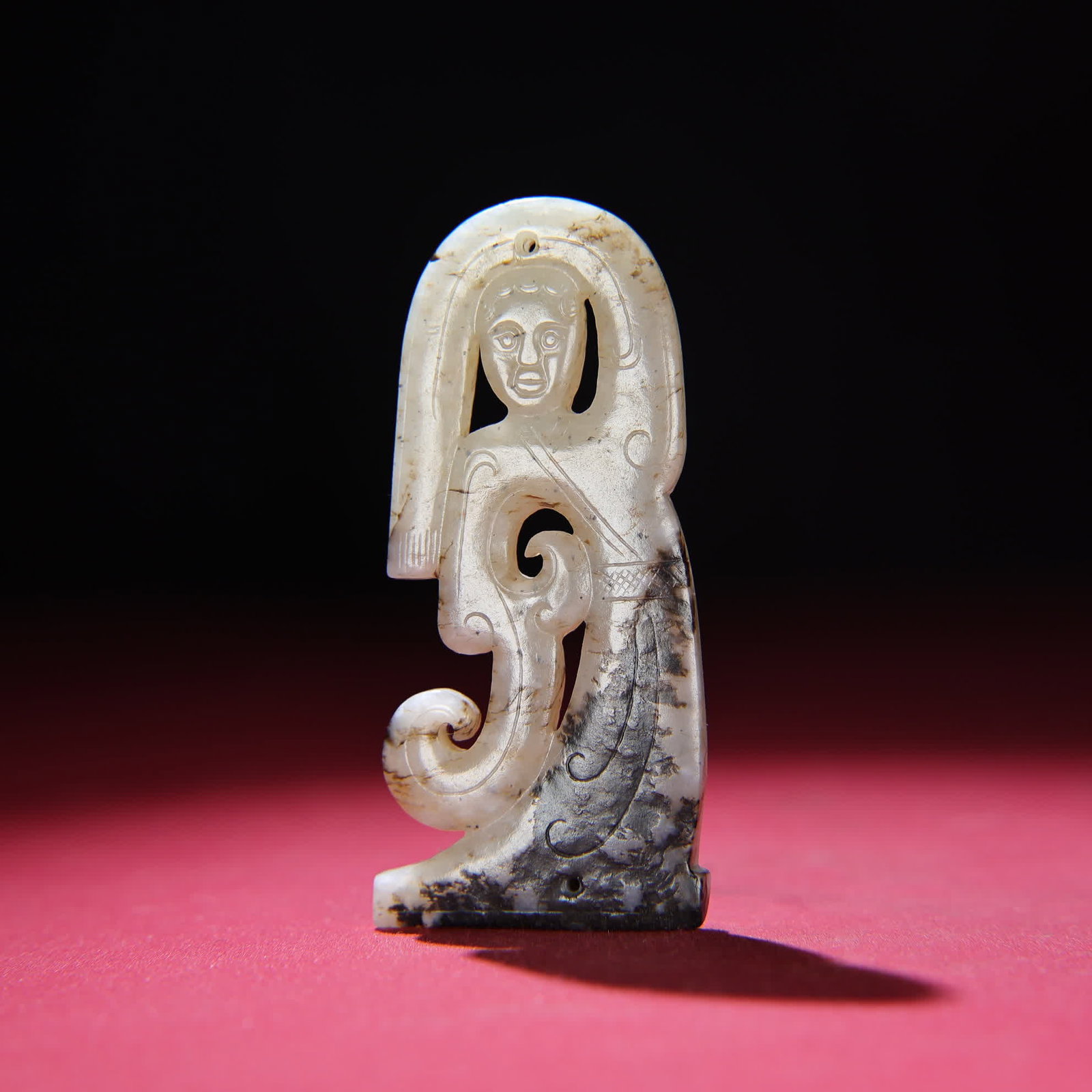 A Han Dynasty jade mercury dancer wears - 6