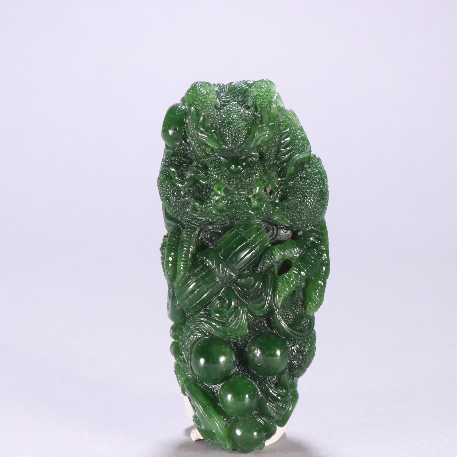 A jasper dragon-shaped handle (1 of 9)