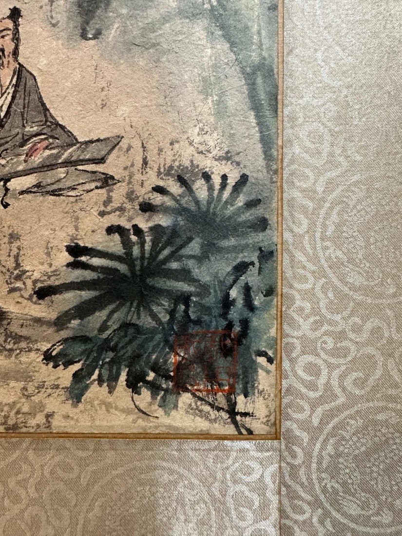 A painting by Fu Baoshi - 11