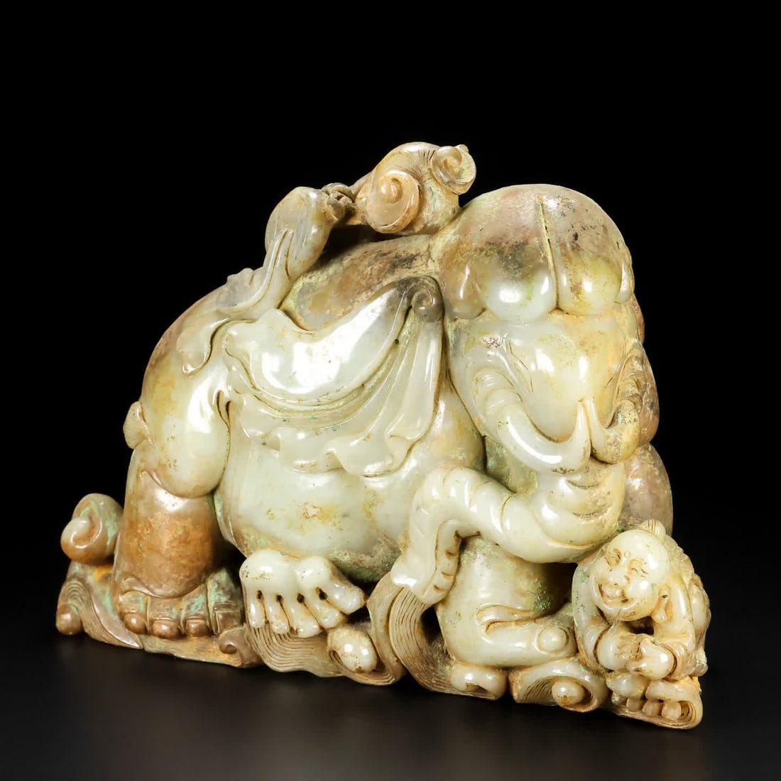 A Ming Dynasty jade elephant - 3