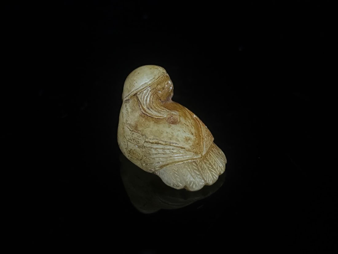 A Han Dynasty jade eagle - 4