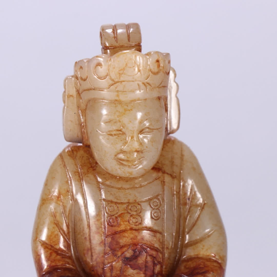 A Han Dynasty Hetian jade Buddha - 2