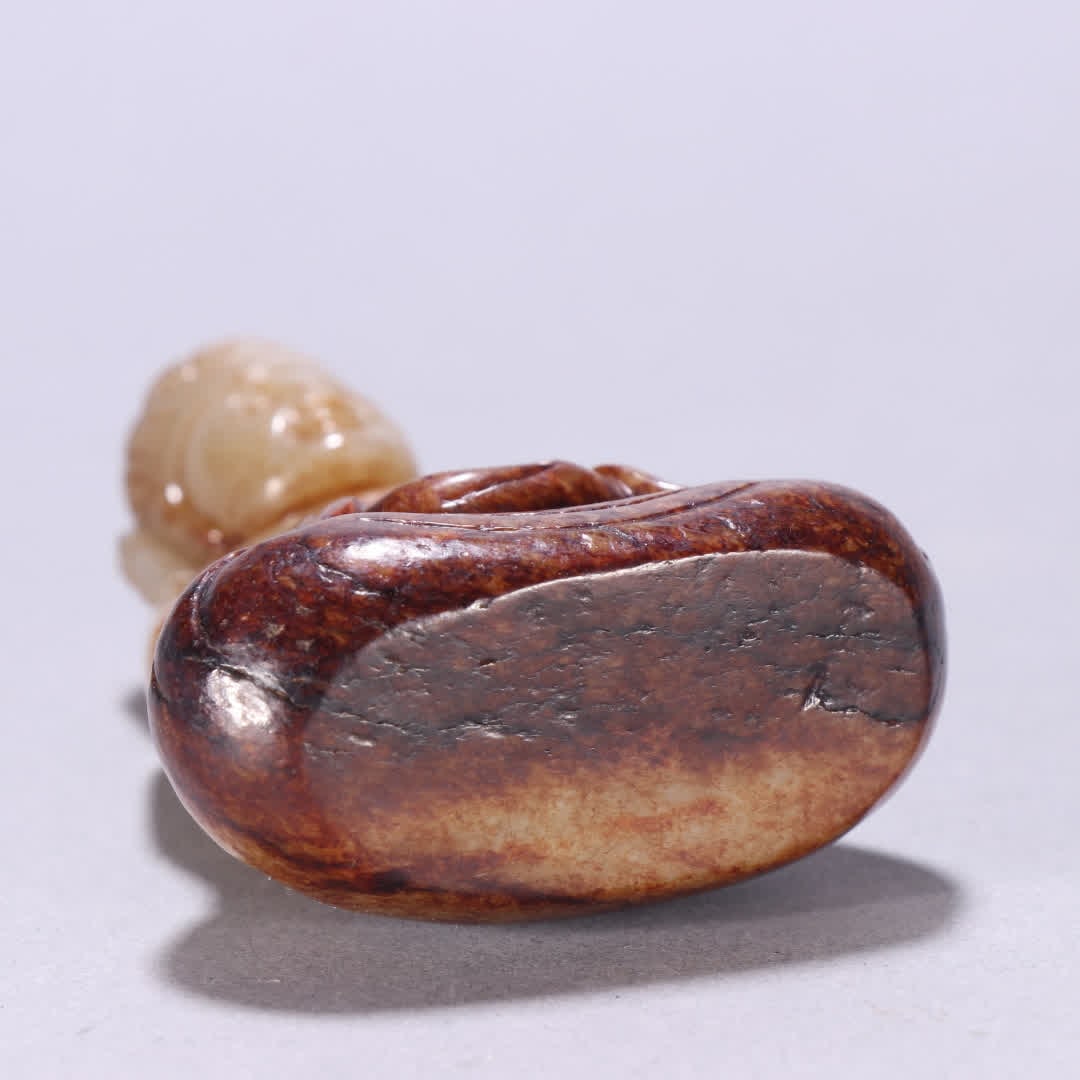 A Han Dynasty Hetian jade Buddha - 9