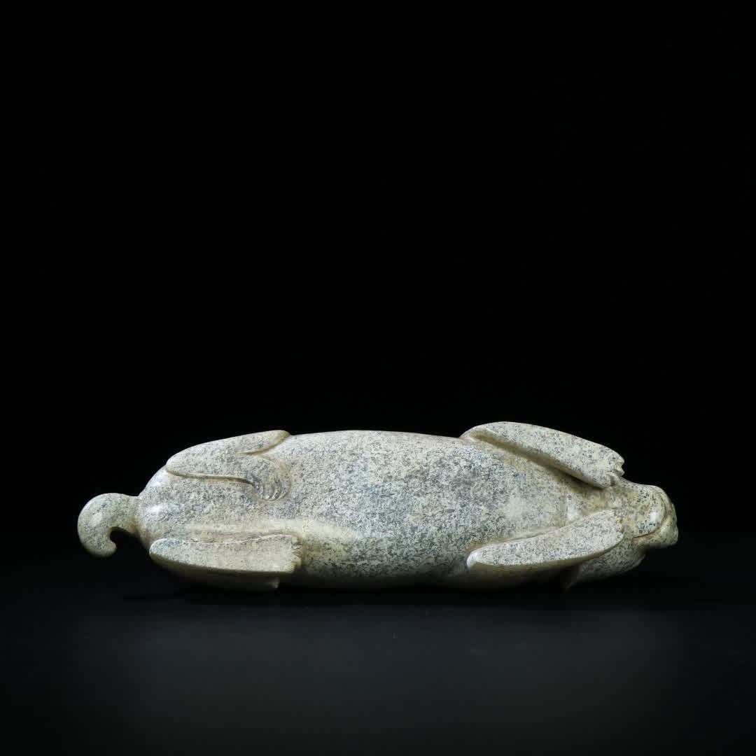 A Han Dynasty jade beast - 8