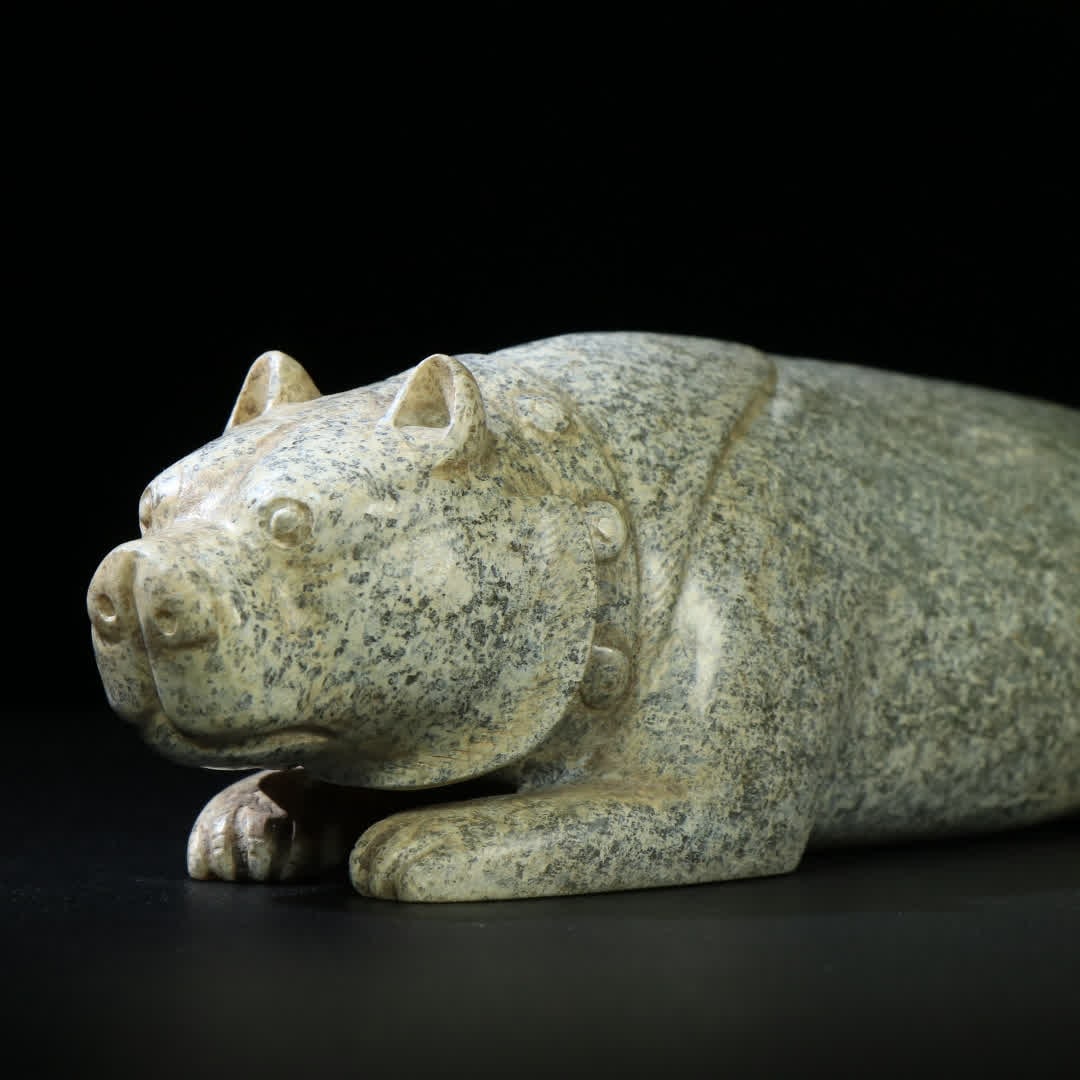 A Han Dynasty jade beast - 9