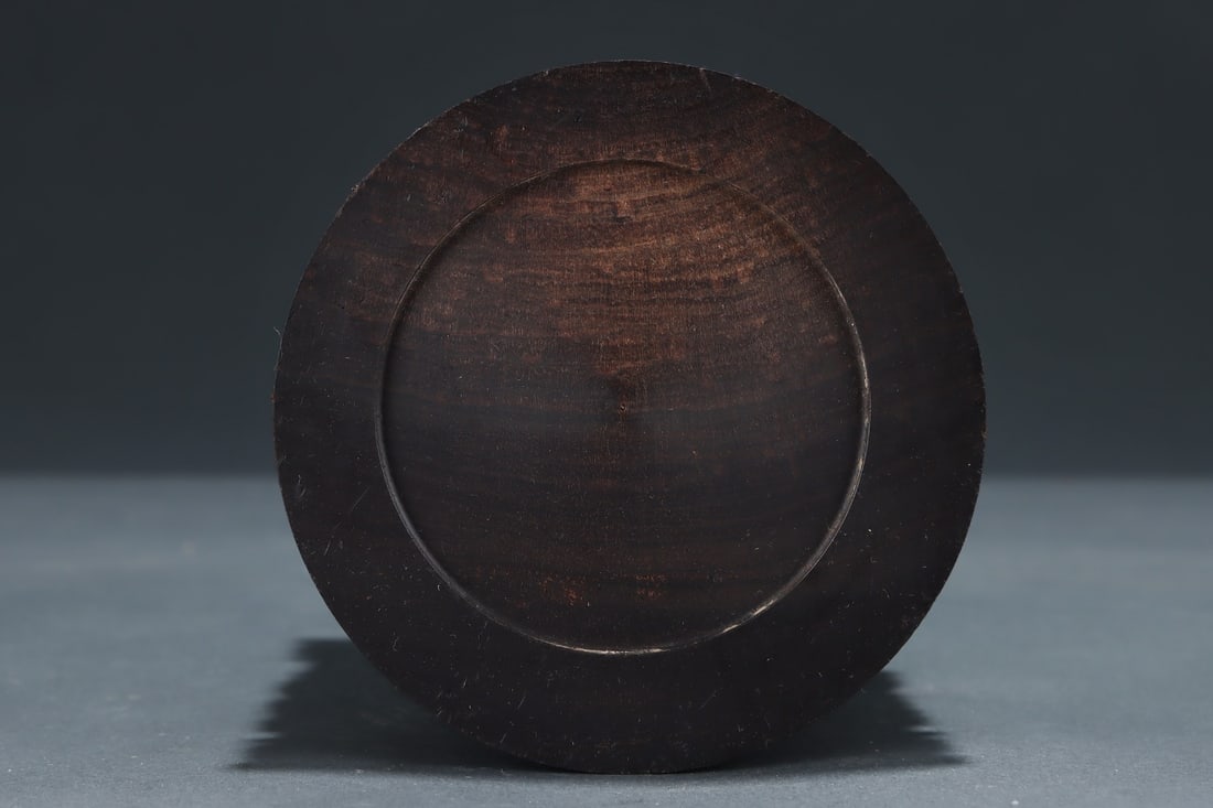 An Exquisite Eaglewood Auspicious Beast Pattern Brush Pot - 9