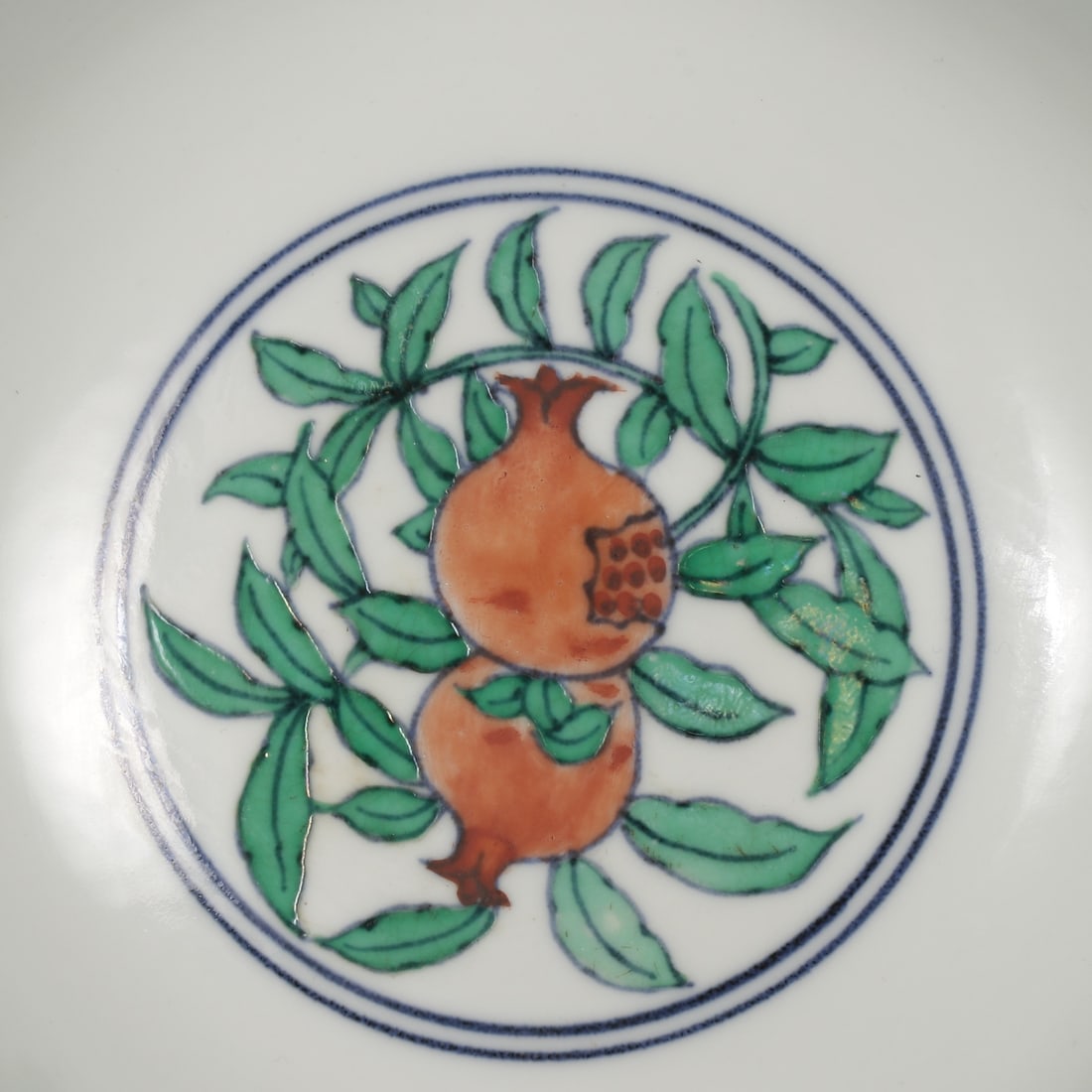 An Exquisite Doucai Flower and Fruit Pattern Bowl - 8