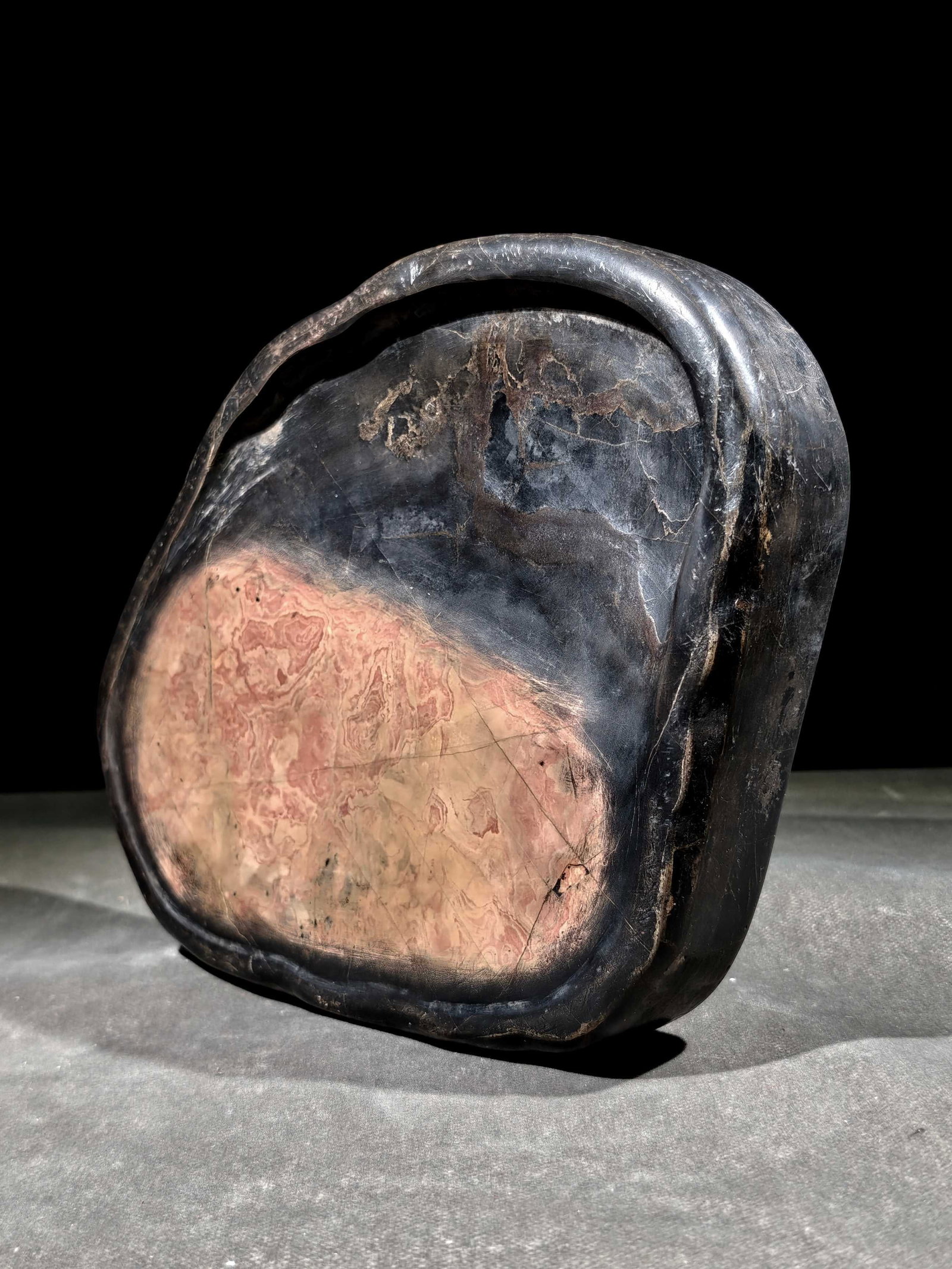 An Exquisite with poem Inkstone - 8