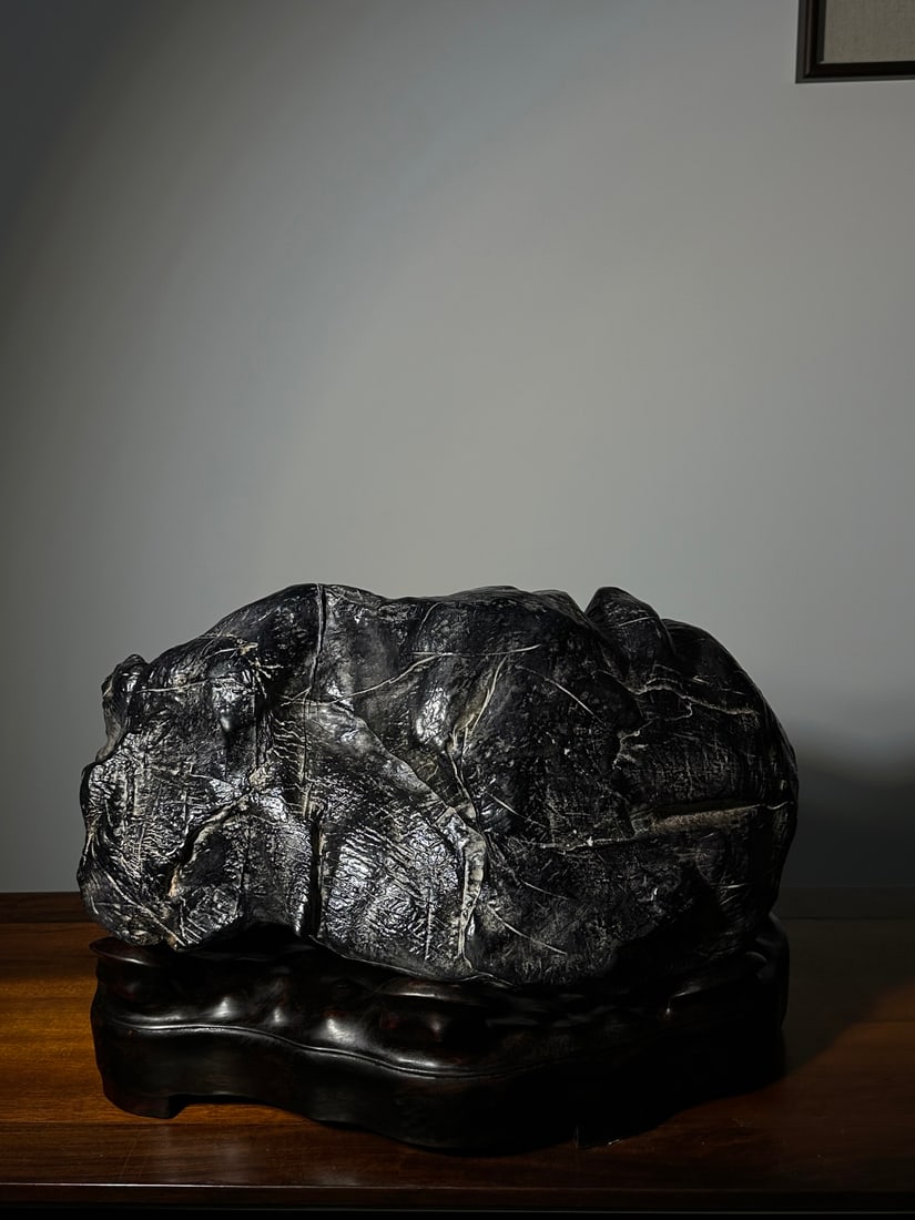 An Exquisite Lingbi Stone ?Ornament - 6