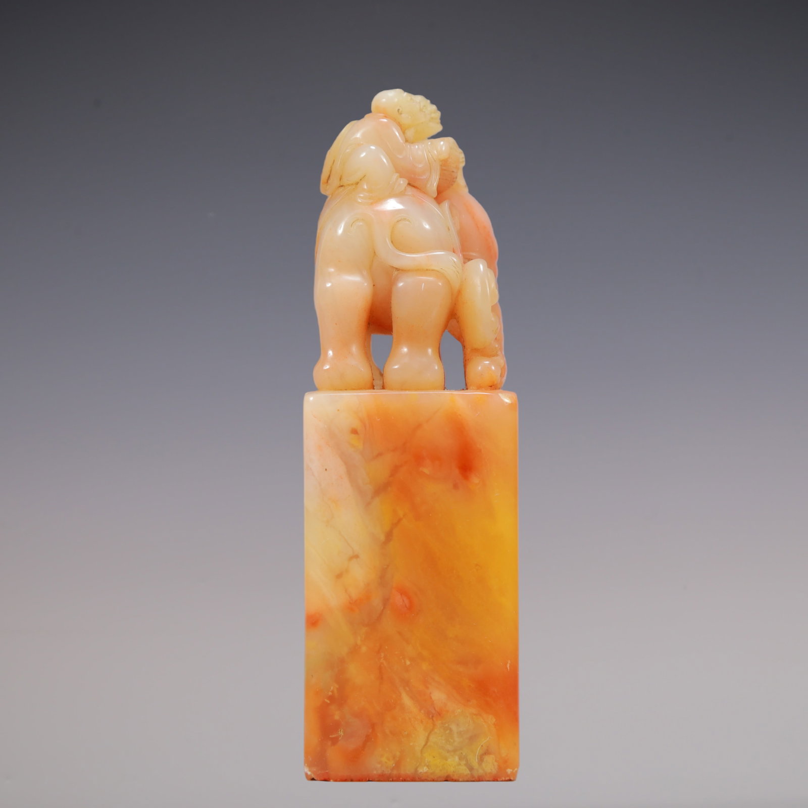 A Exquisite Shoushan Stone Seal - 4