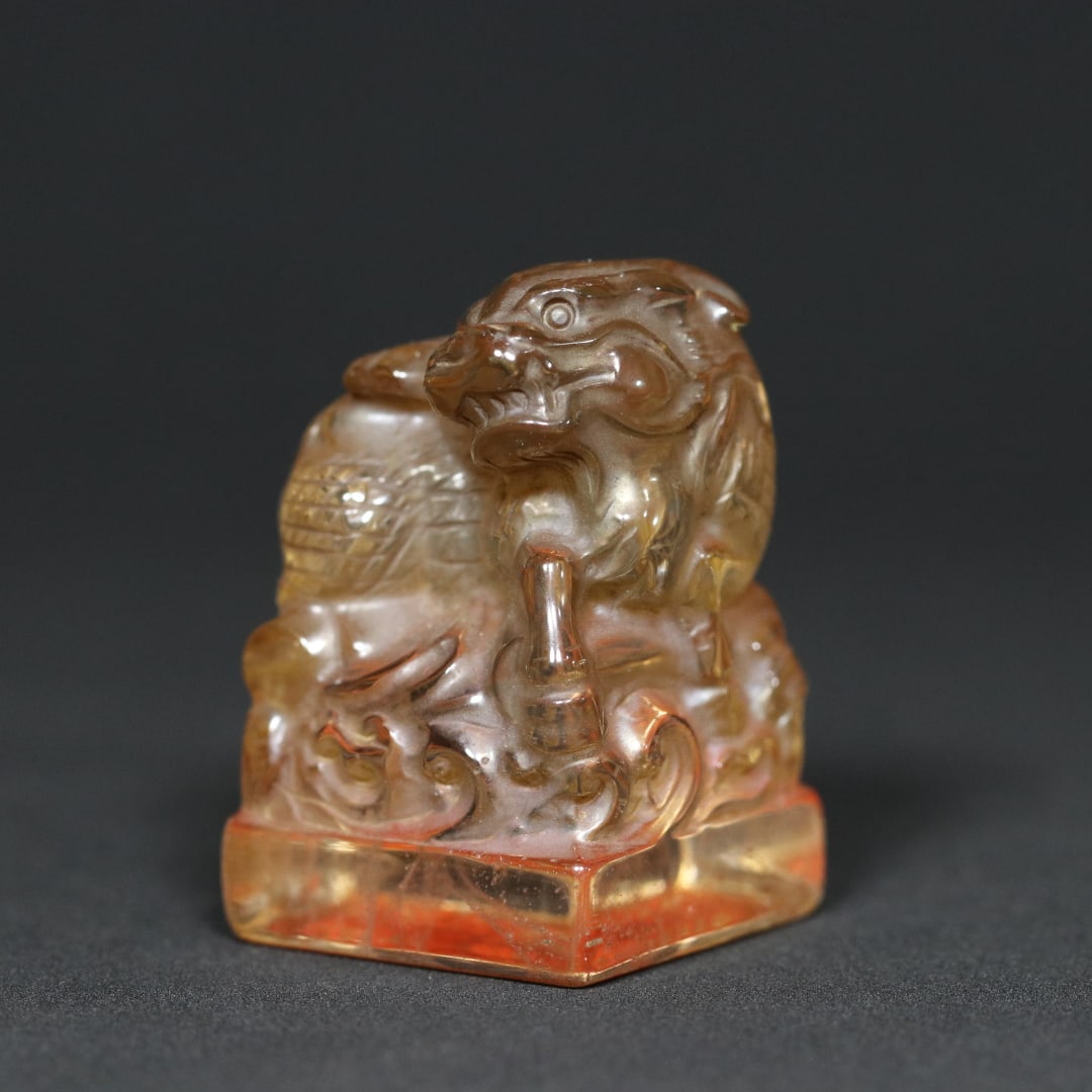 An Exquisite Crystal Auspicious Beast Seal - 3