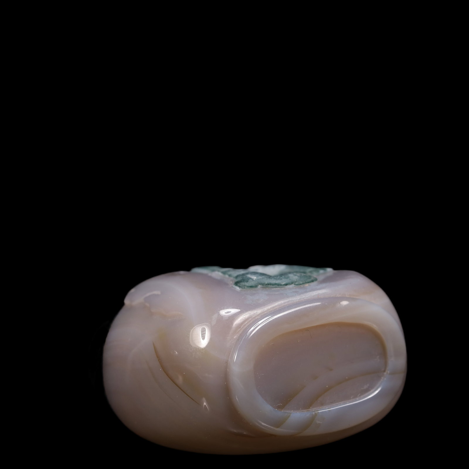 An Exquisite Agate Character and Story Pattern Snuff Bottle - 9