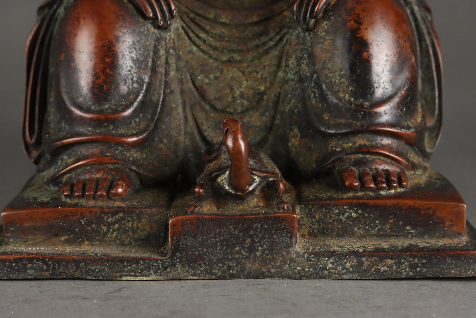 An Exquisite Bronze Buddha Statue - 7