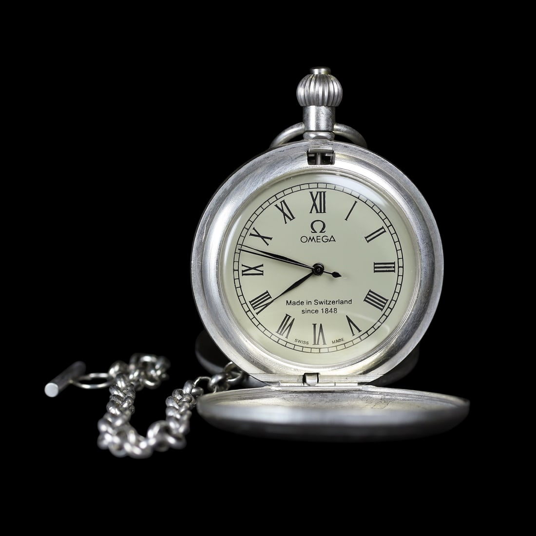 An Exquisite Silver Pocket watch - 2