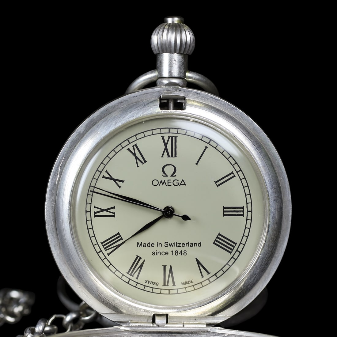 An Exquisite Silver Pocket watch - 3