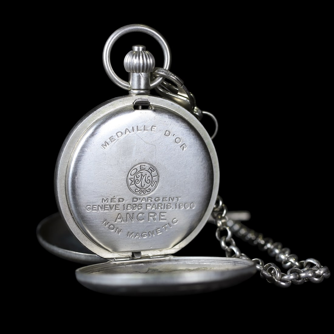 An Exquisite Silver Pocket watch - 7