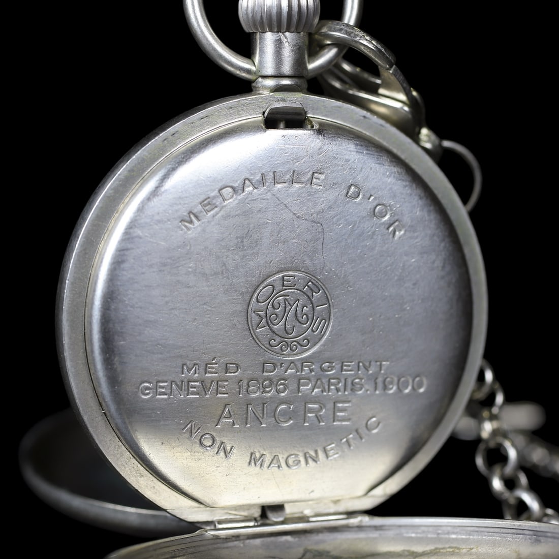 An Exquisite Silver Pocket watch - 8