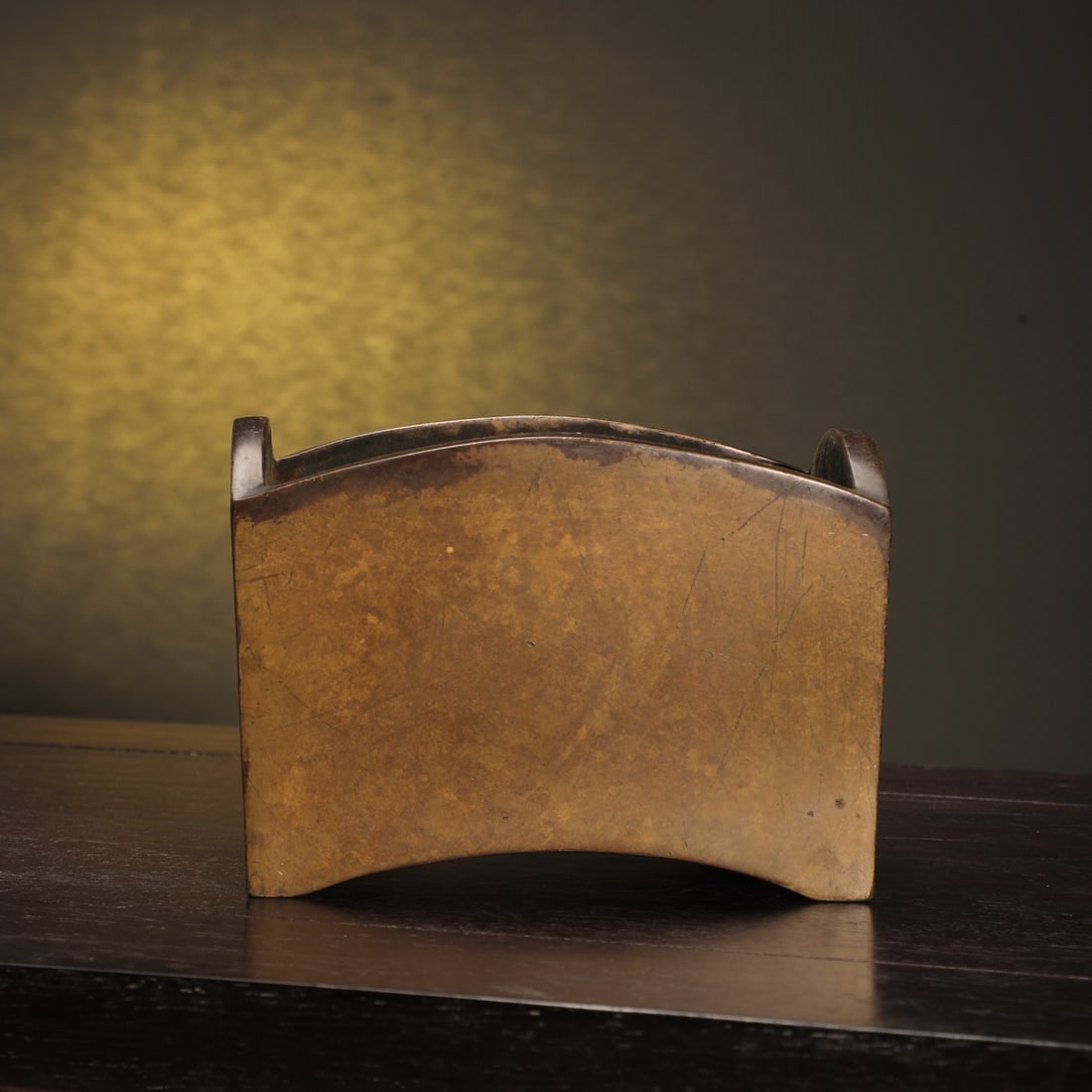 An Exquisite Bronze Double-Ears Censer - 2